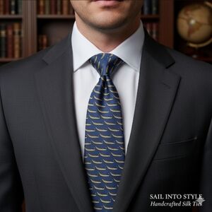 Fabris Venezia Italian designer silk tie